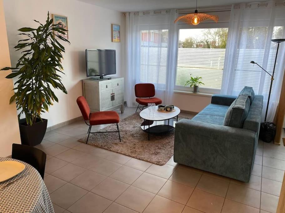 Au 154 Bis - Bel Appartement - Le Jardin Dunkirk Exterior photo